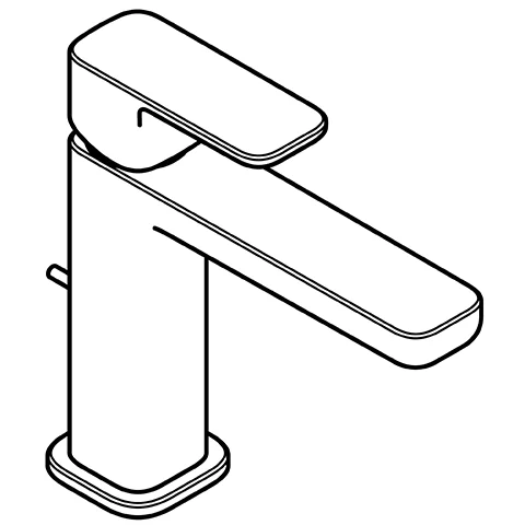 Kludi-RENON Waschtisch-Einhandmischer 110 DN 15, chrom, 4,5 l/min, DVGW-zugelassen, Schnell-Montagesystem Kludi-RENON Waschtisch-Einhandmischer 110 DN 15, chrom, 4,5 l/min, DVGW-zugelassen, Schnell-Montagesystem