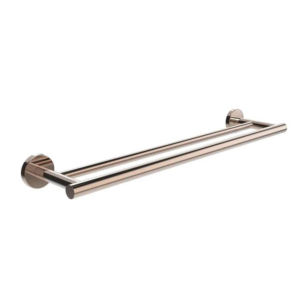 Niara Handtuchstange doppelt 38106.2 60 cm, rosegold glänzend