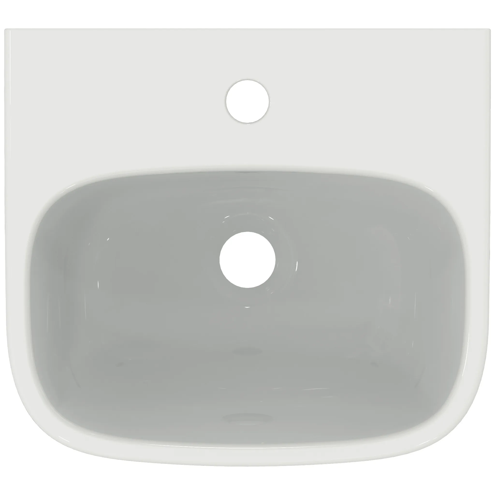 Waschbecken „i.lifeA“ 40 × 36 × 18 cm, Hahnlochposition mittig Waschbecken „i.lifeA“ 40 × 36 × 18 cm, Hahnlochposition mittig