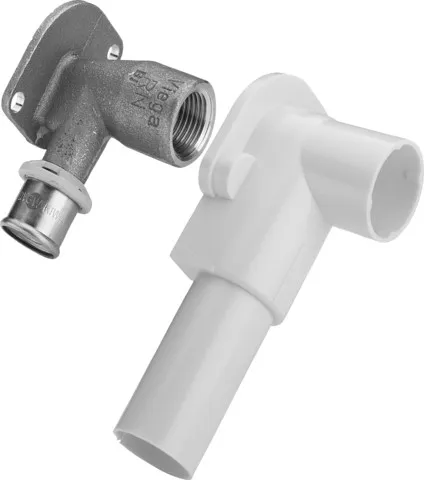 Viega „Sanfix P“ Fitting mit 2 Anschlüssen Viega „Sanfix P“ Fitting mit 2 Anschlüssen