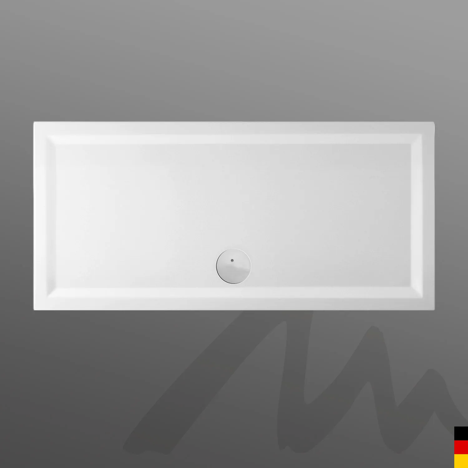 Mauersberger Duschwanne „lupina“ 1700 × 800 mm in Weiß