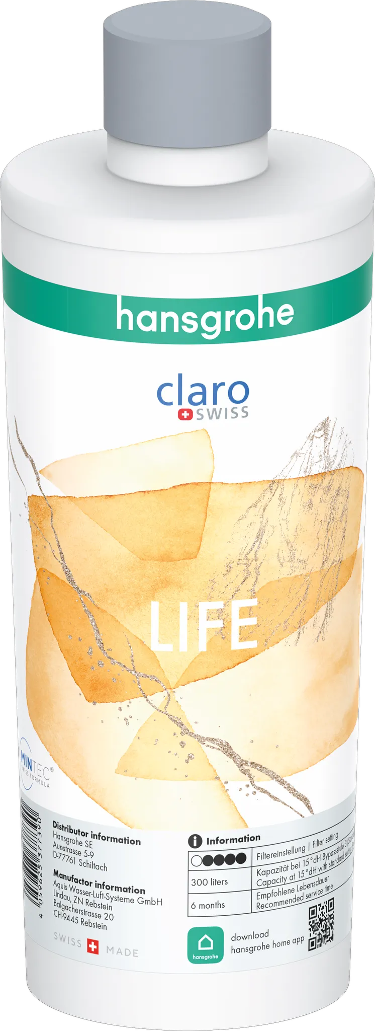 Hansgrohe Mineralisierung und Filter Life Hansgrohe Mineralisierung und Filter Life