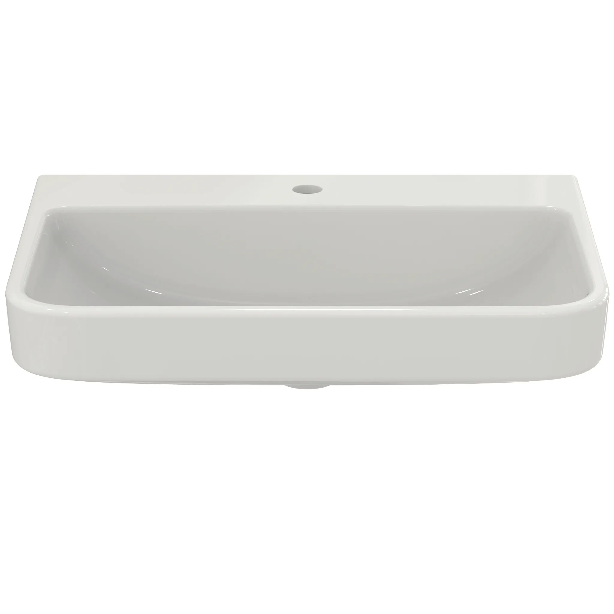 Ideal Standard Waschtisch i.life B 1 Hahnloch, weiß, 650x480x180 mm