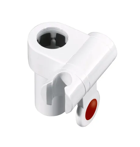 Brausehalter 8,9 cm in Signalweiß Brausehalter 8,9 cm in Signalweiß