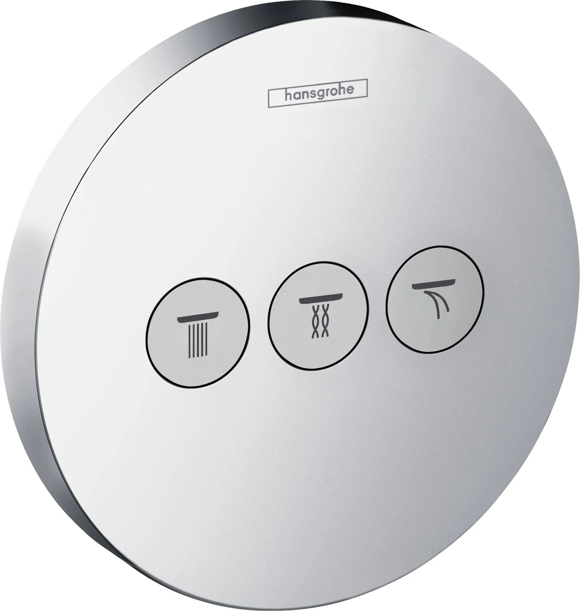 Absperrventil UP ShowerSelect S Fertigset 3 Verbraucher chrom