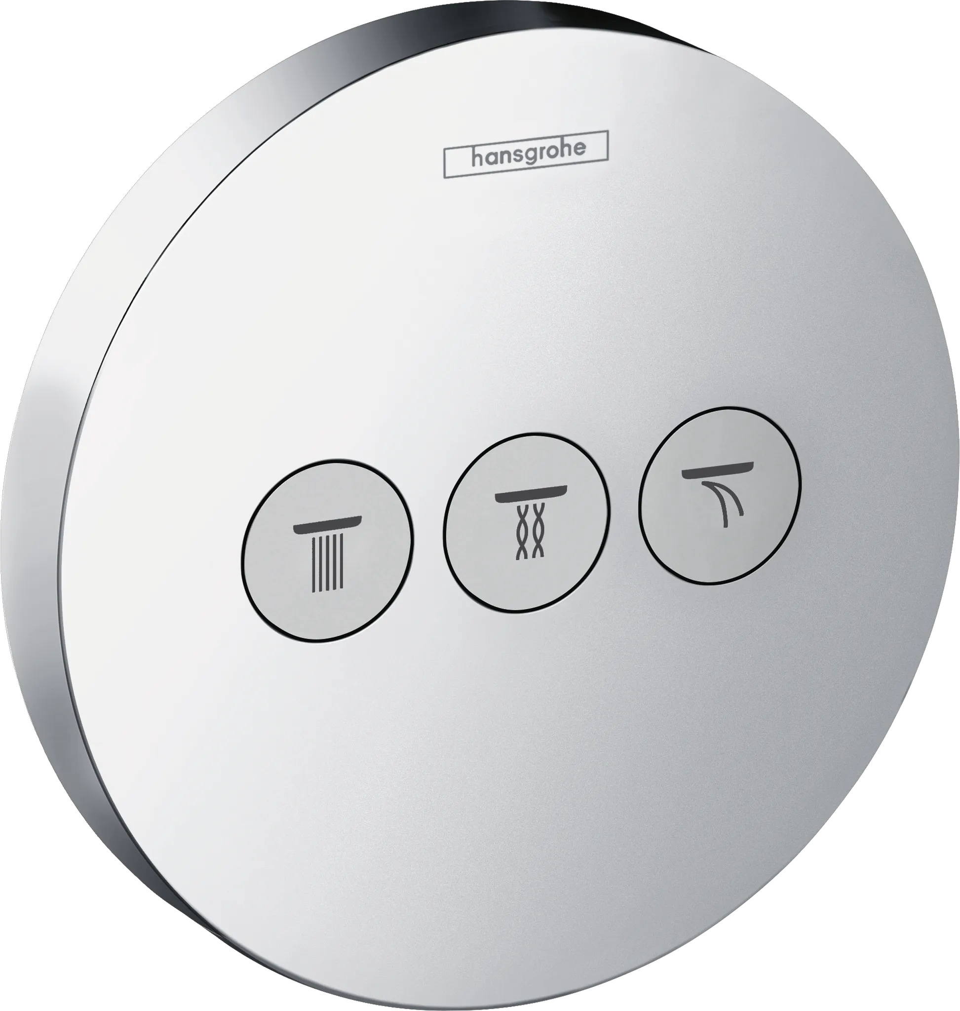 Absperrventil UP ShowerSelect S Fertigset 3 Verbraucher chrom Absperrventil UP ShowerSelect S Fertigset 3 Verbraucher chrom