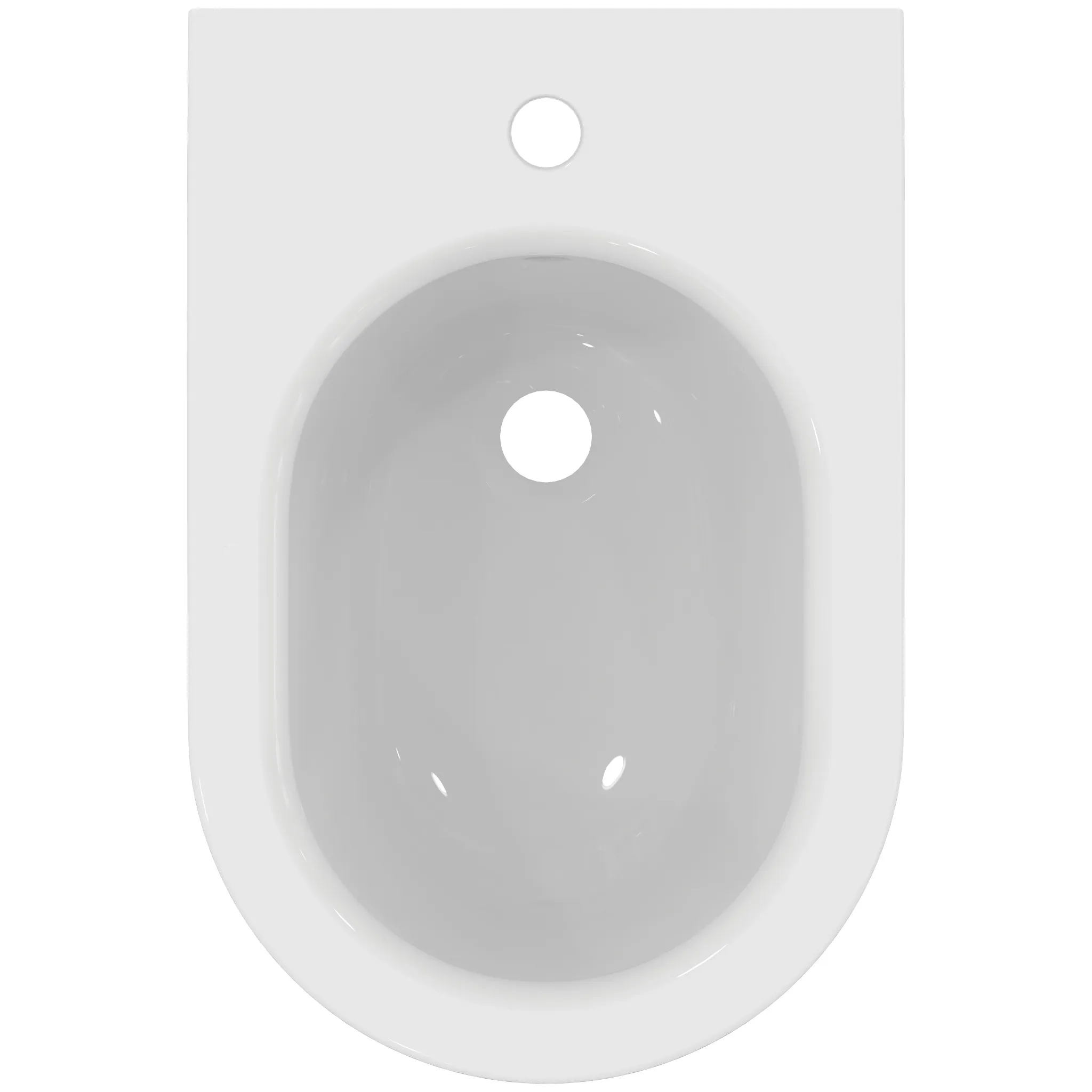 Ideal Standard Bidet „BlendCurve“, Befestigung verdeckt 35,5 × 54 × 25 cm in Weiß