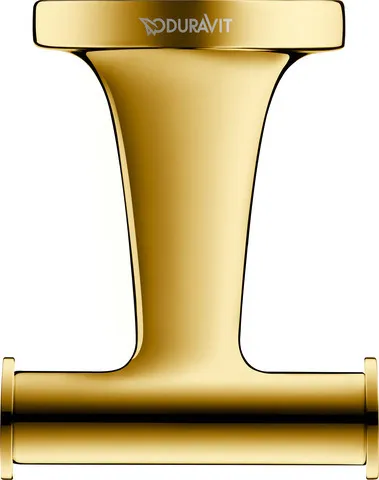 Duravit Starck T Handtuchhaken, Gold Poliert Duravit Starck T Handtuchhaken, Gold Poliert