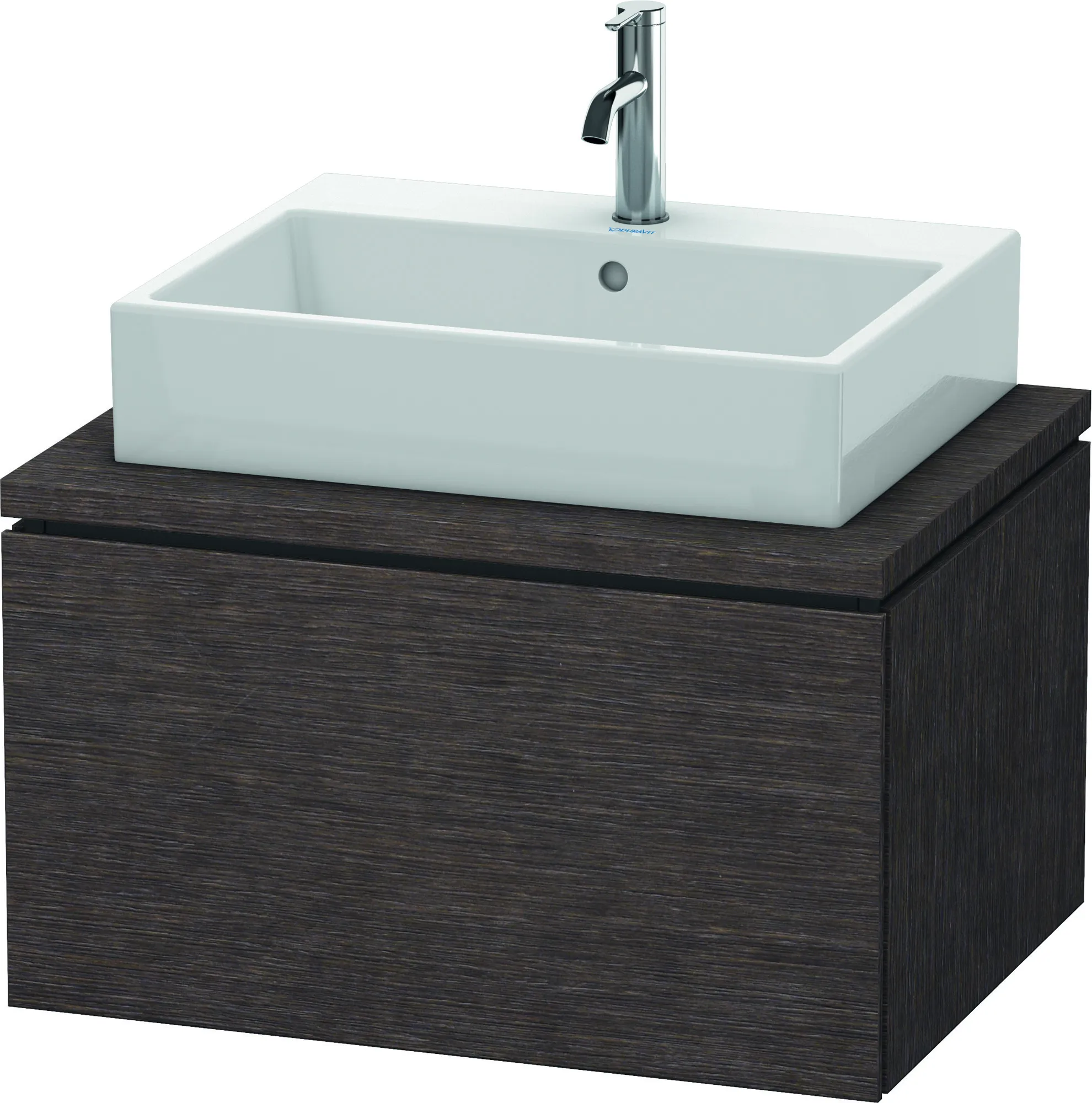 Duravit Waschtischunterschrank wandhängend „L-Cube“ 72 × 40 × 54,7 cm Eiche Dunkel gebürstet Duravit Waschtischunterschrank wandhängend „L-Cube“ 72 × 40 × 54,7 cm Eiche Dunkel gebürstet