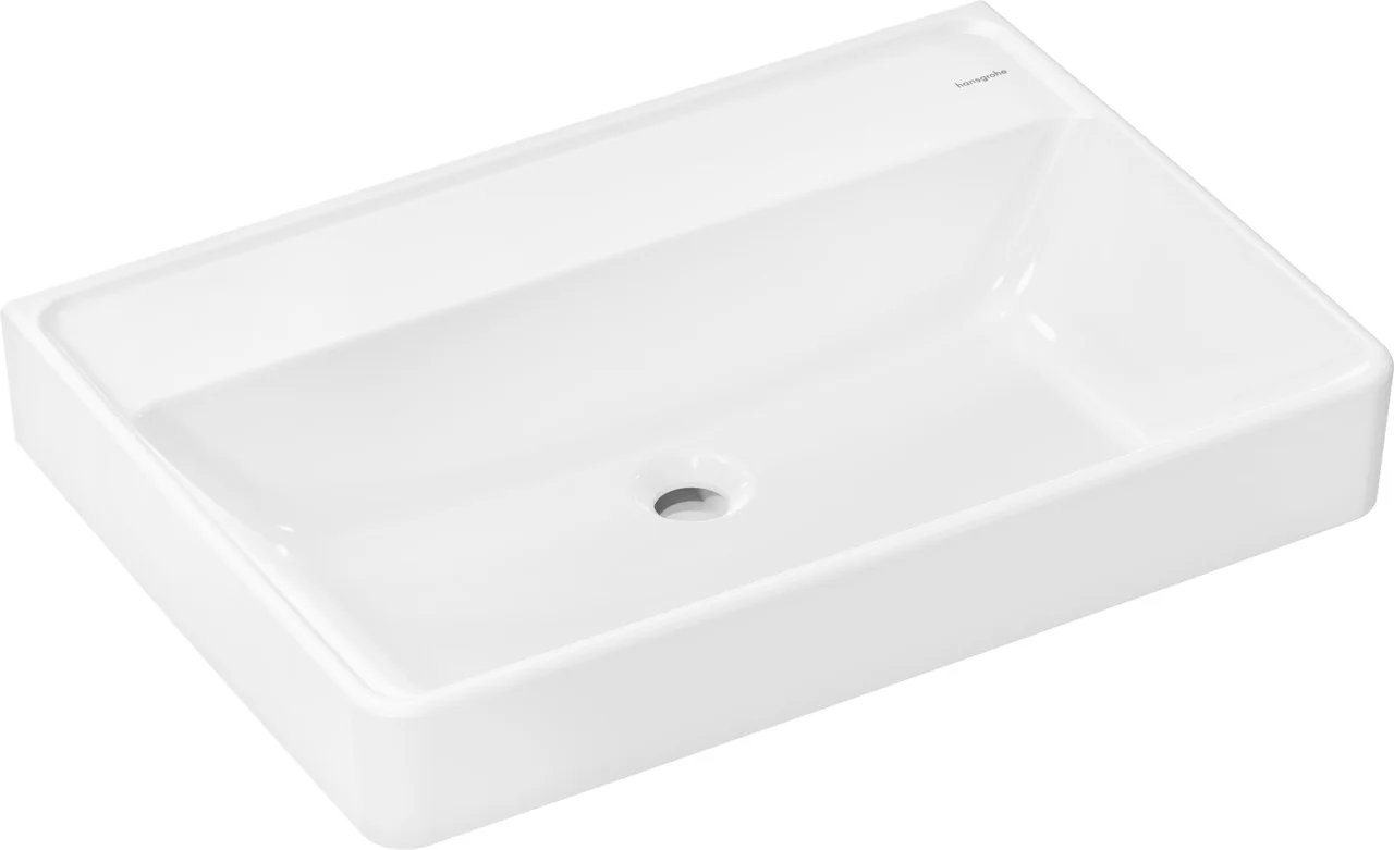 Hansgrohe Xanuia Q Waschtisch 700x480 mm, glänzend, wandhängend, ohne Hahnloch und Überlauf