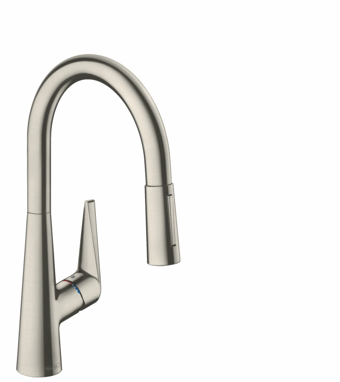 Hansgrohe Talis M51 Einhebel-Küchenmischer 200, Ausziehbrause 2jet Edelstahl