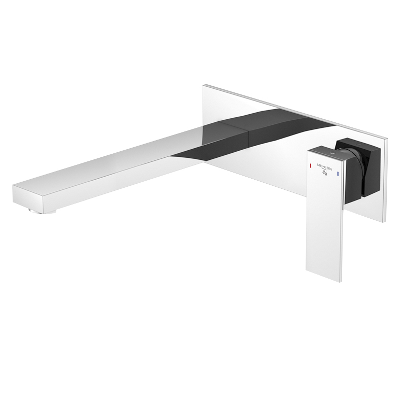 Serie 160 Waschtisch-Einhebelmischbatterie komplett für Wandmontage Ausladung: 25 cm Serie 160 Waschtisch-Einhebelmischbatterie komplett für Wandmontage Ausladung: 25 cm