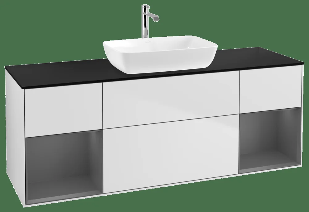 Villeroy & Boch Waschbeckenunterschrank Finion G86, 1600x603x501mm, mit Beleuchtung
