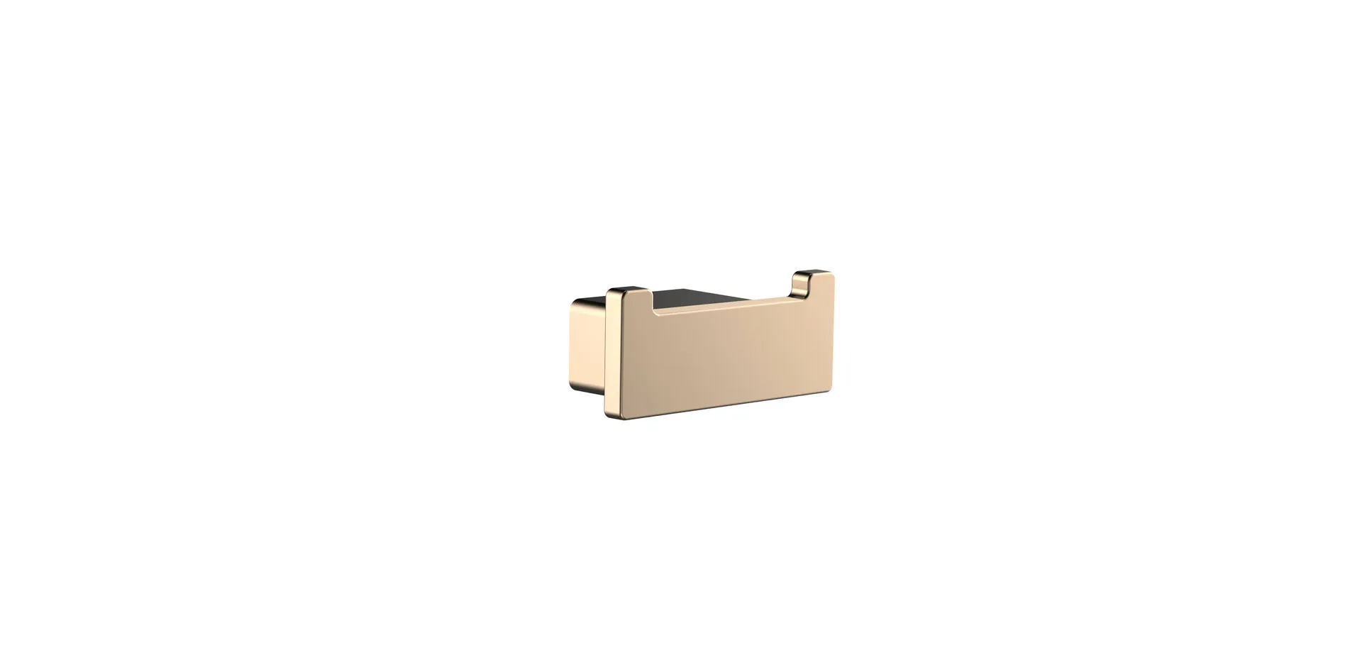 Doppelhaken loft 01702 70x30x33 mm bronze gebürst.