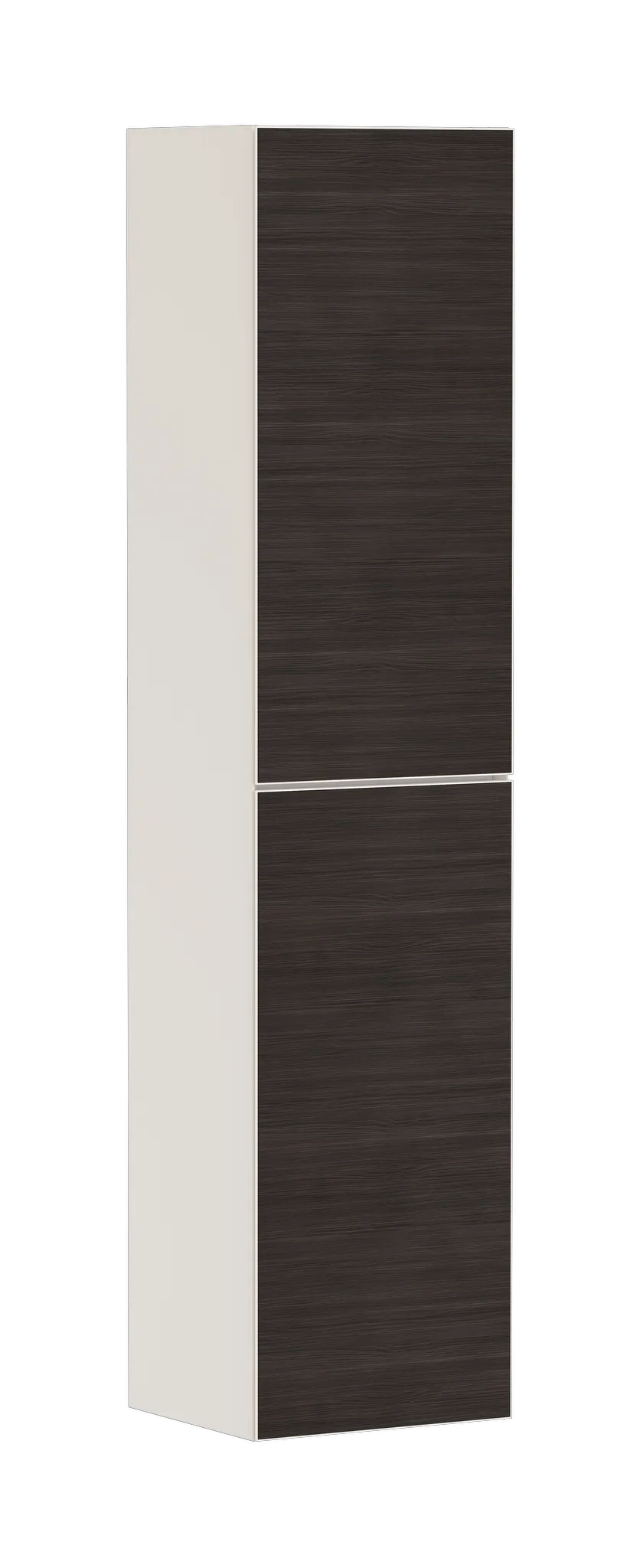 Hansgrohe Xevolos E Hochschrank Sandbeige Matt 400⁄360, Türanschlag rechts, Oberfläche Front: Eiche Dunkel Hansgrohe Xevolos E Hochschrank Sandbeige Matt 400⁄360, Türanschlag rechts, Oberfläche Front: Eiche Dunkel