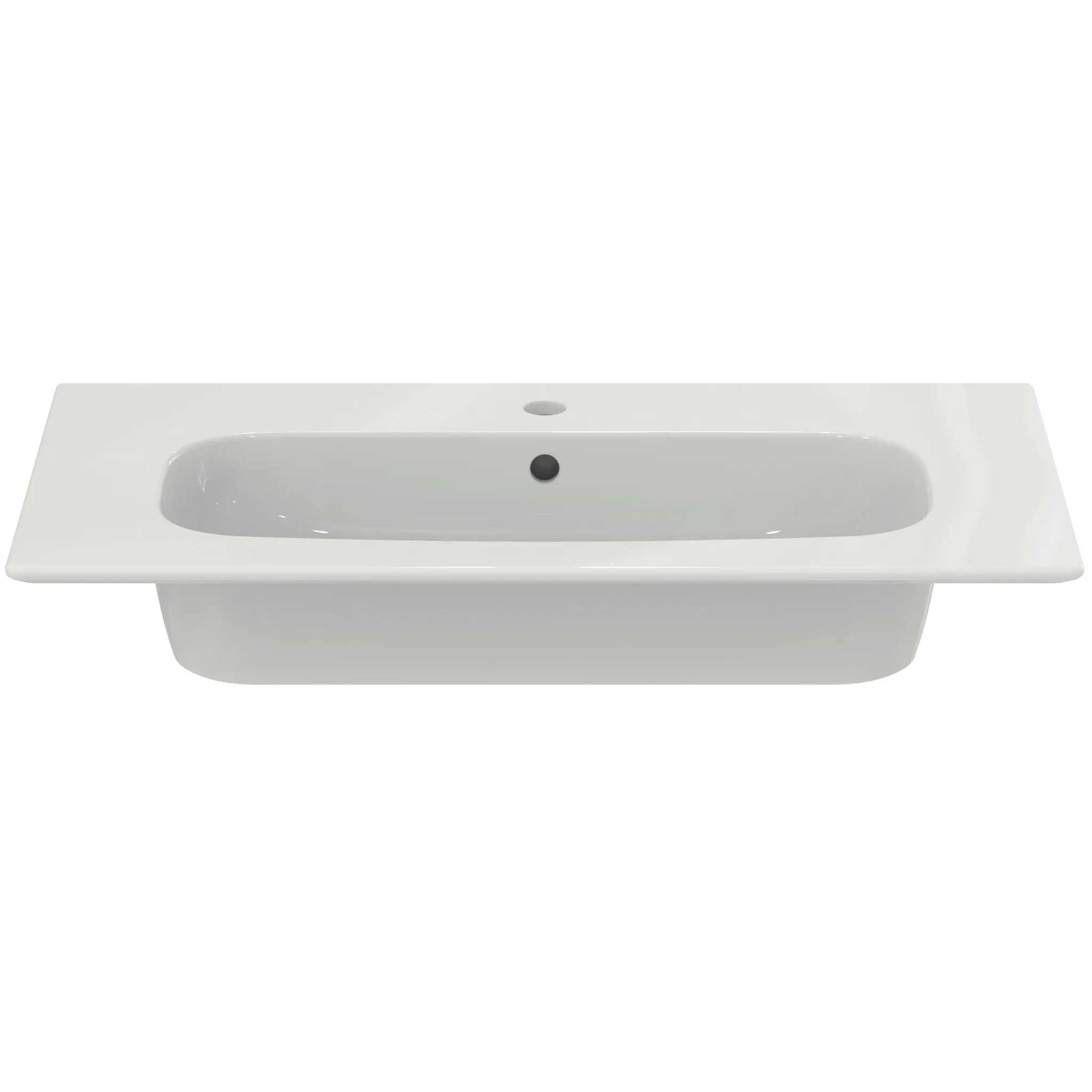 Waschbecken „i.life A“ 84 × 46 × 15,5 cm, Hahnlochposition mittig Waschbecken „i.life A“ 84 × 46 × 15,5 cm, Hahnlochposition mittig