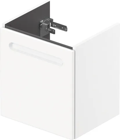 Duravit Waschtischunterschrank wandhängend „No.1“ 44 × 47,8 × 38,6 cm in Beton Matt