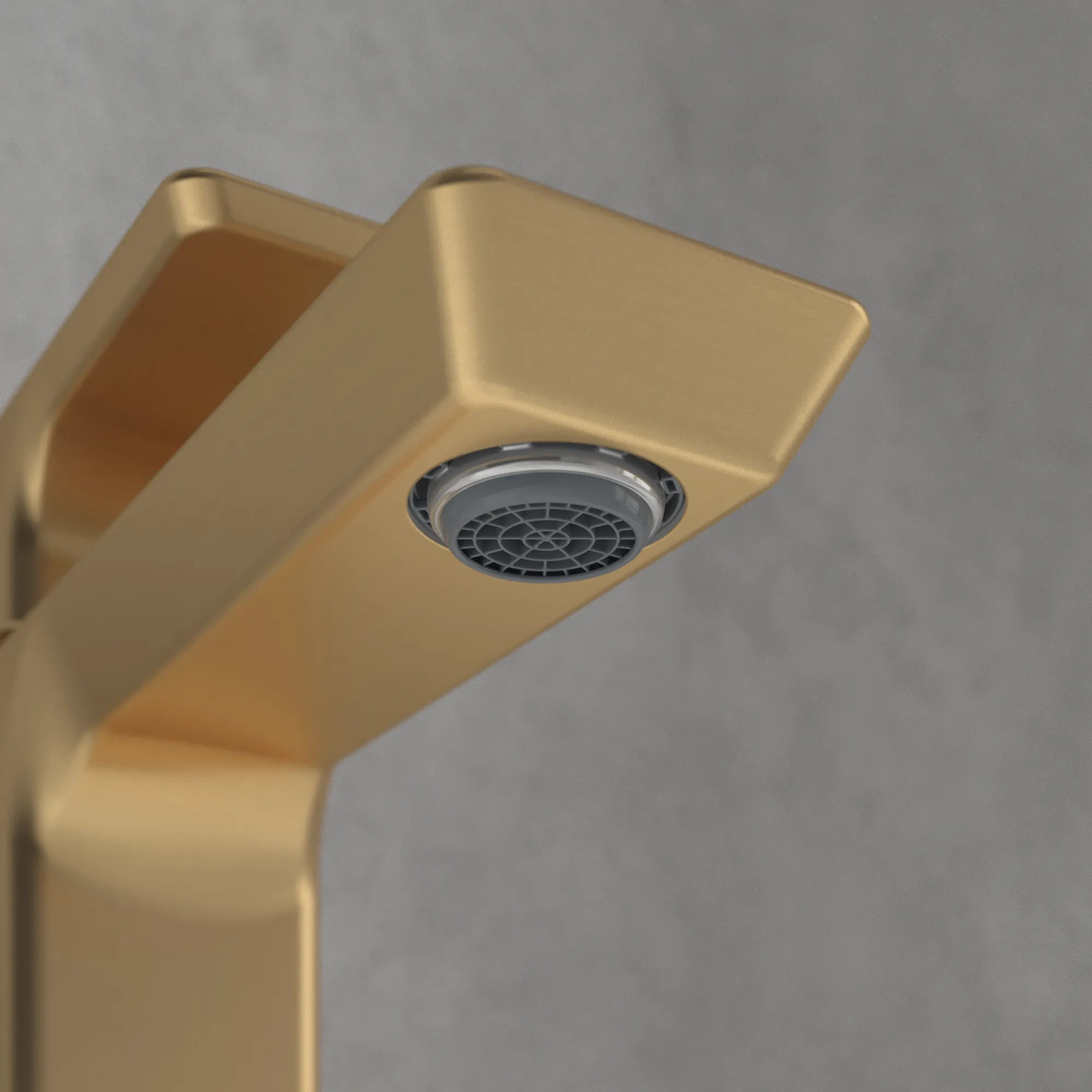 Einhand-Waschtischarmatur „Subway 3.0“ 15,4 cm Ausladung 112 mm in Brushed Gold Einhand-Waschtischarmatur „Subway 3.0“ 15,4 cm Ausladung 112 mm in Brushed Gold