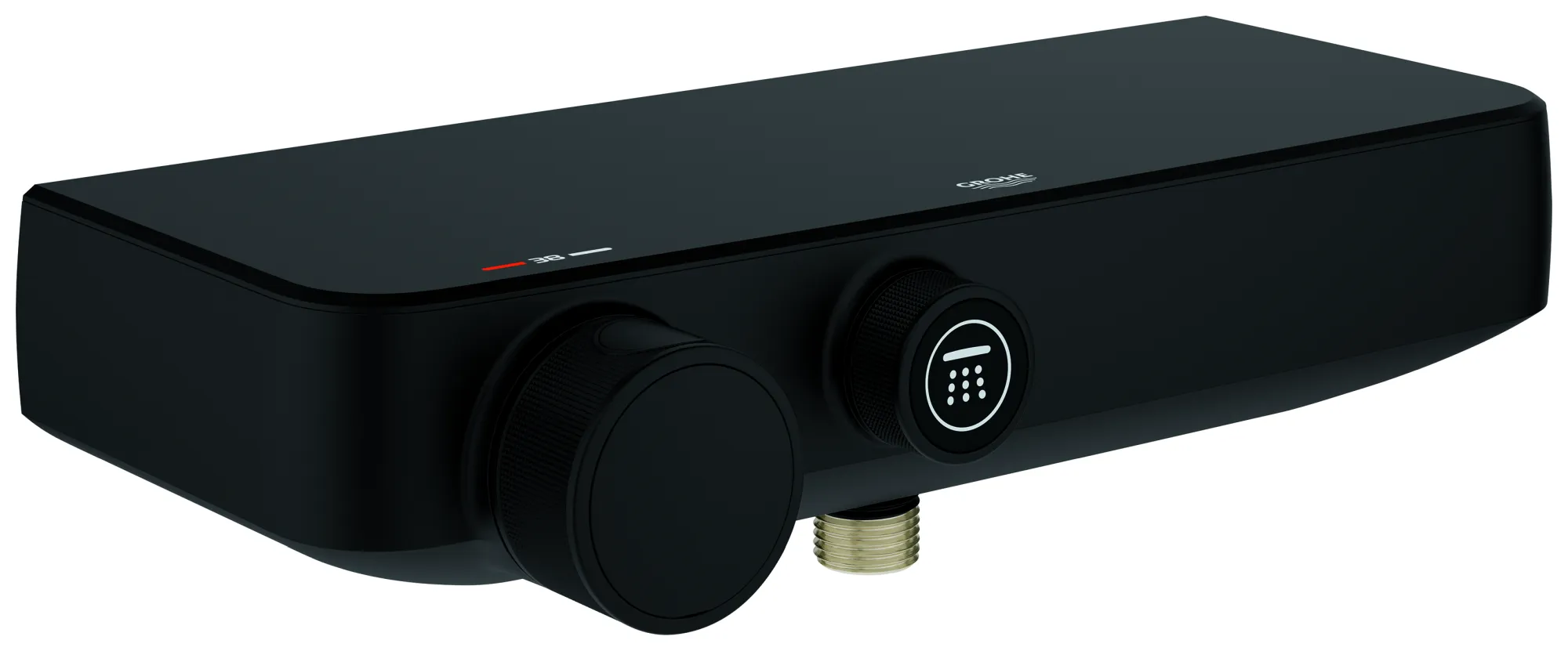 Grohe Thermostat-Brausebatterie Grohtherm SmartControl 102169 Wandmontage phantom black Grohe Thermostat-Brausebatterie Grohtherm SmartControl 102169 Wandmontage phantom black