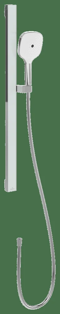 Villeroy & Boch Infinity Showers Duschgarnitur TVS110003000, Eckig, Chrom