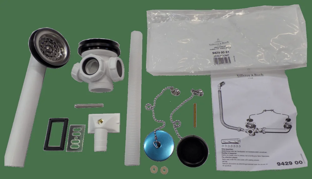 Villeroy & Boch Überlaufgarnitur Zubehör 942900, Kunststoff, Durchmesser 62 mm Villeroy & Boch Überlaufgarnitur Zubehör 942900, Kunststoff, Durchmesser 62 mm