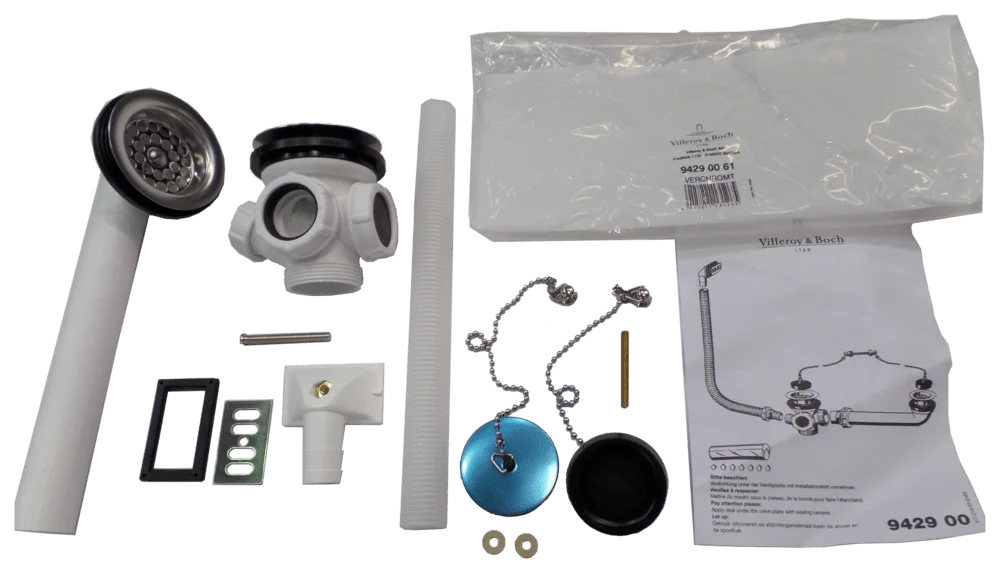 Villeroy & Boch Überlaufgarnitur Zubehör 942900, Kunststoff, Durchmesser 62 mm Villeroy & Boch Überlaufgarnitur Zubehör 942900, Kunststoff, Durchmesser 62 mm