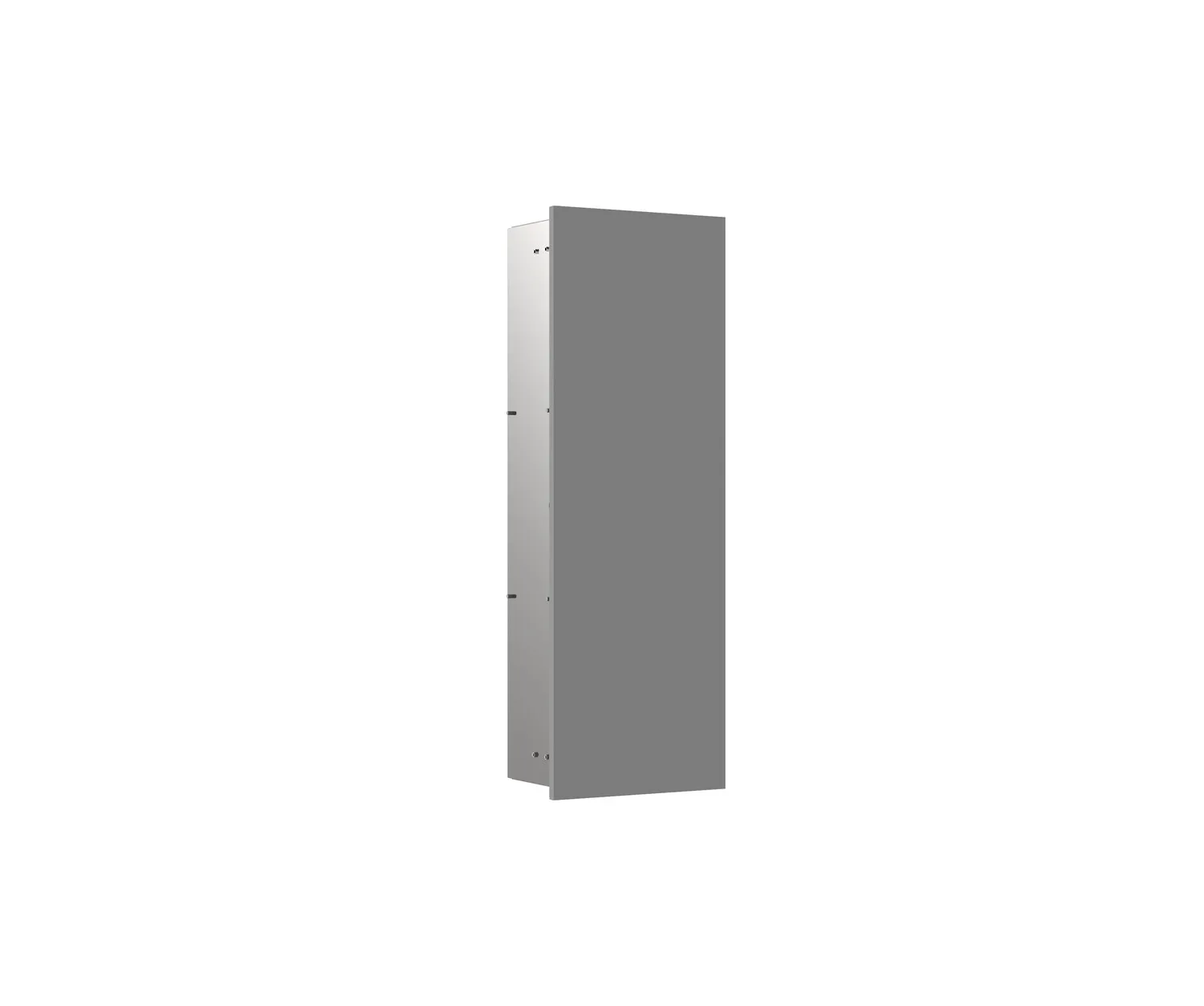 Schrankmodul asis pure Türanschlag links, Unterputz, 730mm, diamantgrau matt Schrankmodul asis pure Türanschlag links, Unterputz, 730mm, diamantgrau matt