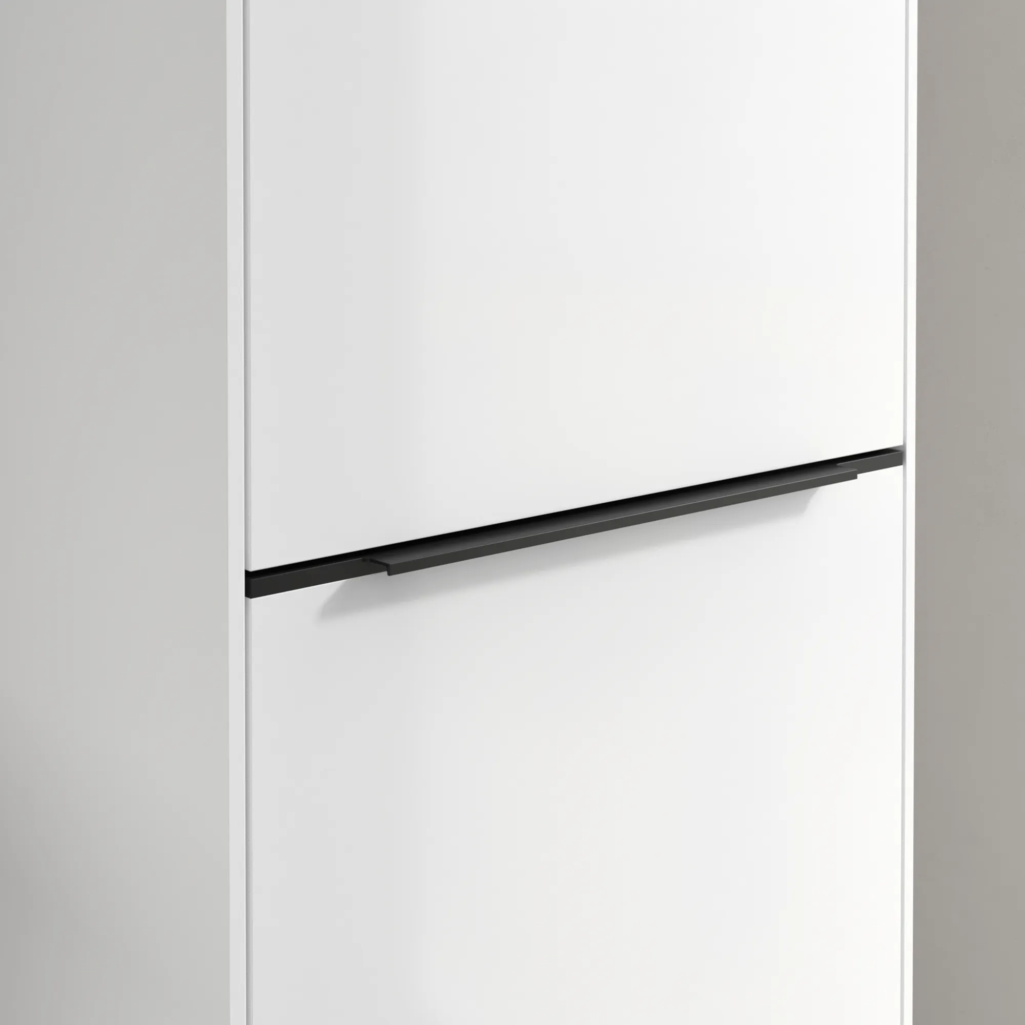 Villeroy & Boch Hochschrank mit Wäschekorb-Klappe „Subway 3.0“ 45 × 171 × 36,2 × 36,2 cm 1 Tür, 1 Wäscheklappe, 1 × fixer Fachboden, Anschlag: rechts, 2 × Glasfachboden, 1 Tür, Anschlag rechts