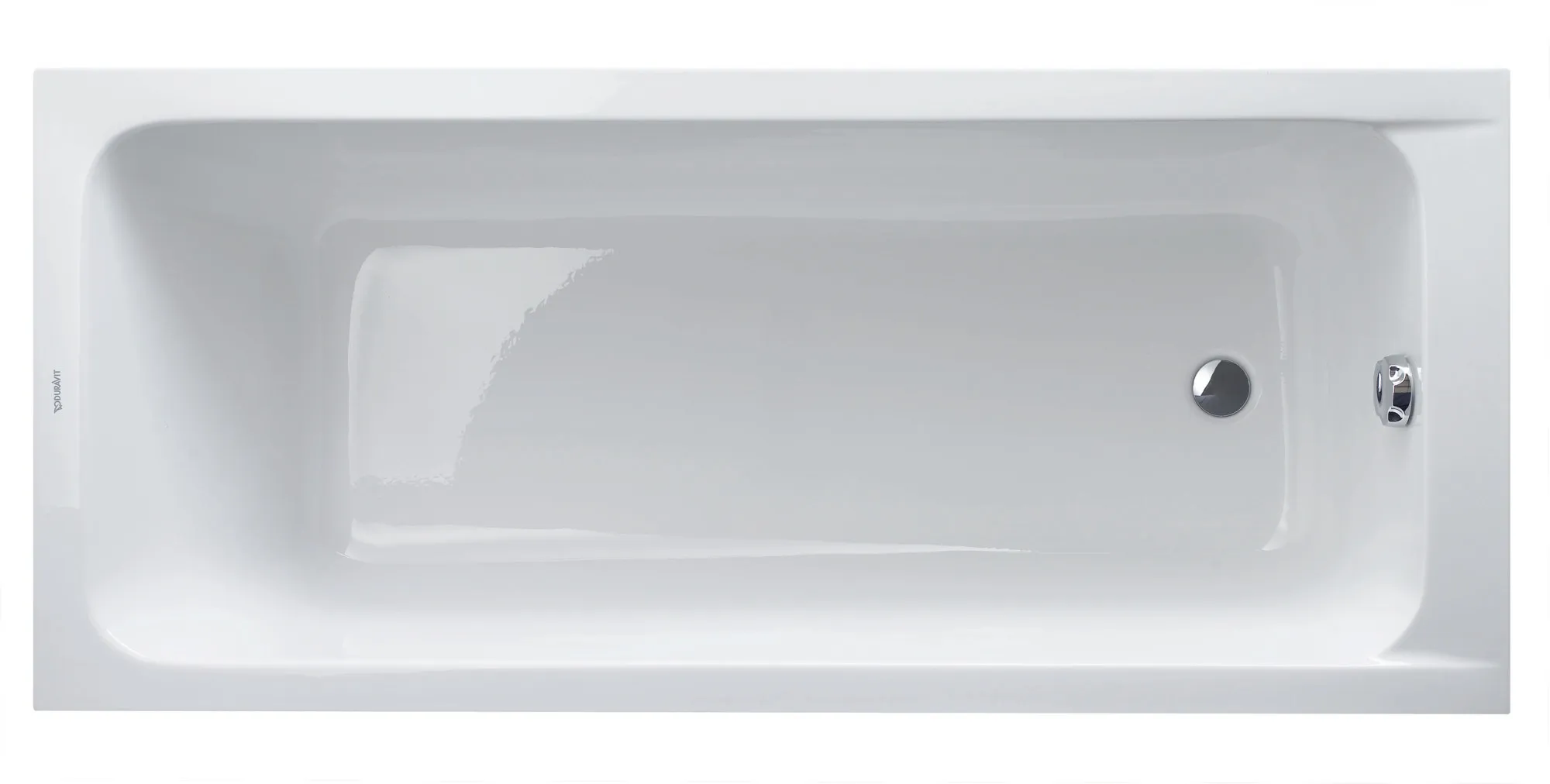 Duravit Badewanne „D-Code“ rechteck 1700 × 700 mm, Fußablauf in Weiß Ablauf: Fußablauf / Größe: 170 × 70 cm / Whirlsystem: ohne Whirlsystem Duravit Badewanne „D-Code“ rechteck 1700 × 700 mm, Fußablauf in Weiß Ablauf: Fußablauf / Größe: 170 × 70 cm / Whirlsystem: ohne Whirlsystem