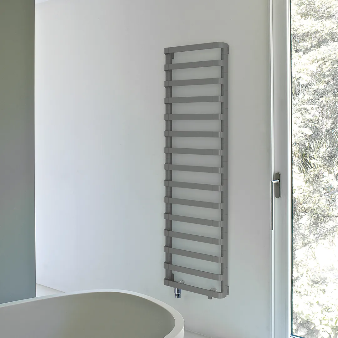 BEMM Designheizkörper STEP B H0760x107x0600, Braunbeige matt