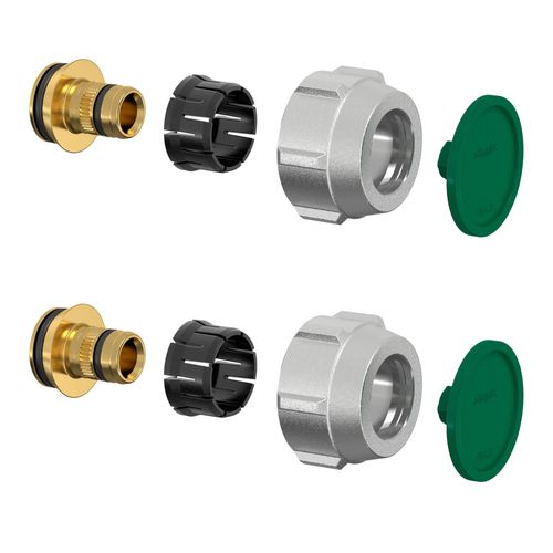 Flamco Klemmverschraubung für Kunststoff- und Metallverbundrohre „A3“ KV 16 × 2,0 (2 Stück) Flamco Klemmverschraubung für Kunststoff- und Metallverbundrohre „A3“ KV 16 × 2,0 (2 Stück)