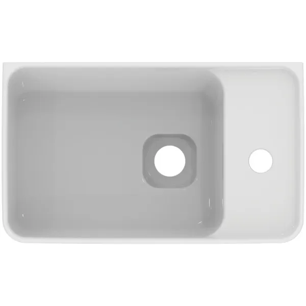 Waschbecken „StradaII“ 45 × 27 × 17 cm, Hahnlochposition rechts Waschbecken „StradaII“ 45 × 27 × 17 cm, Hahnlochposition rechts