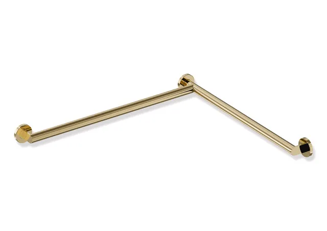 Dusch-, WannenhandlaufEdelstahl, PVD, waagerechte Längen 647 mm, 70 mm tief, Stangendurchmesser 32 mm, Ausführung links, in Farbe CK (Messing glänzend) Dusch-, WannenhandlaufEdelstahl, PVD, waagerechte Längen 647 mm, 70 mm tief, Stangendurchmesser 32 mm, Ausführung links, in Farbe CK (Messing glänzend)