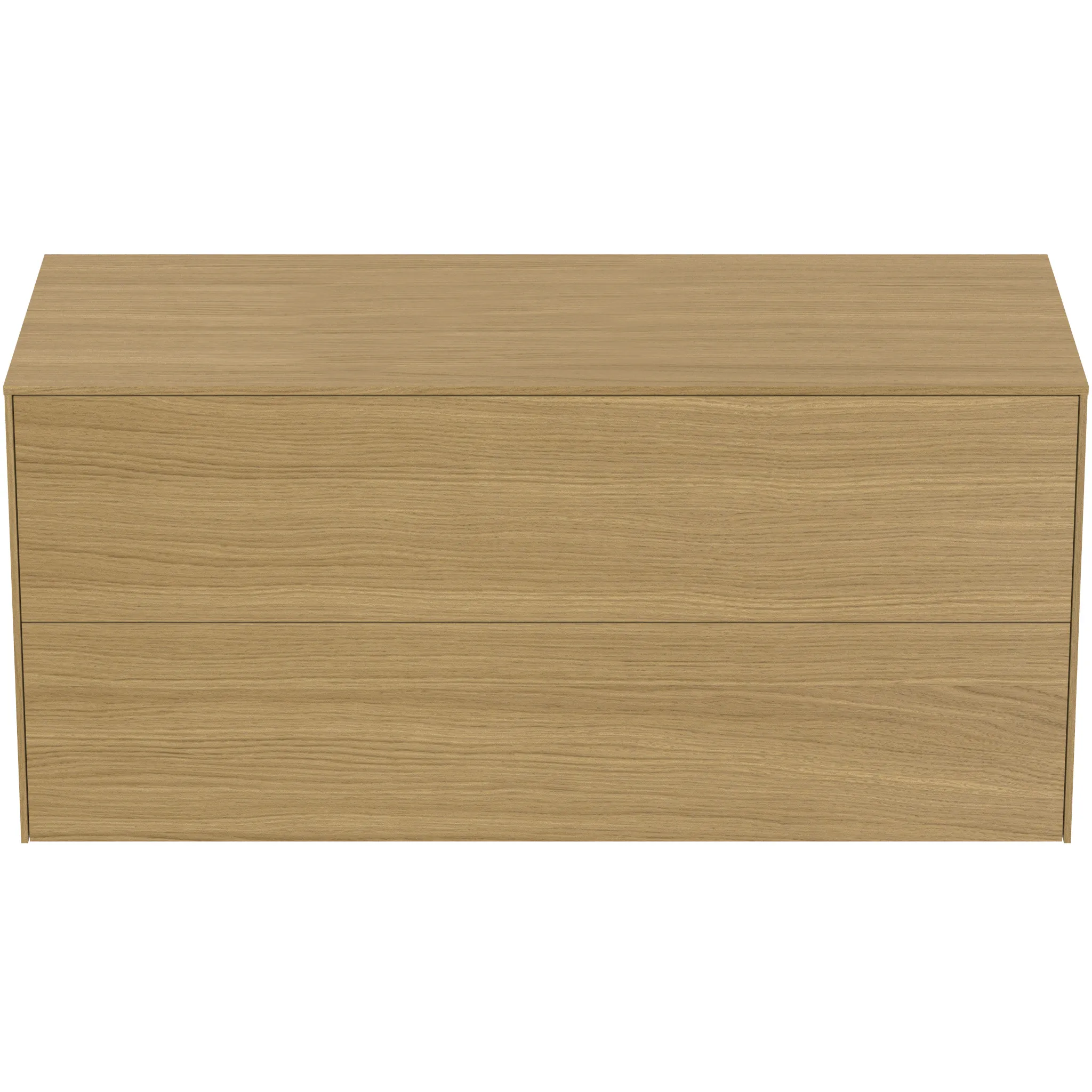 Ideal Standard Waschtischunterschrank „Conca“ 120,2 × 55 × 50,5 cm Eiche hell Furnier Ideal Standard Waschtischunterschrank „Conca“ 120,2 × 55 × 50,5 cm Eiche hell Furnier