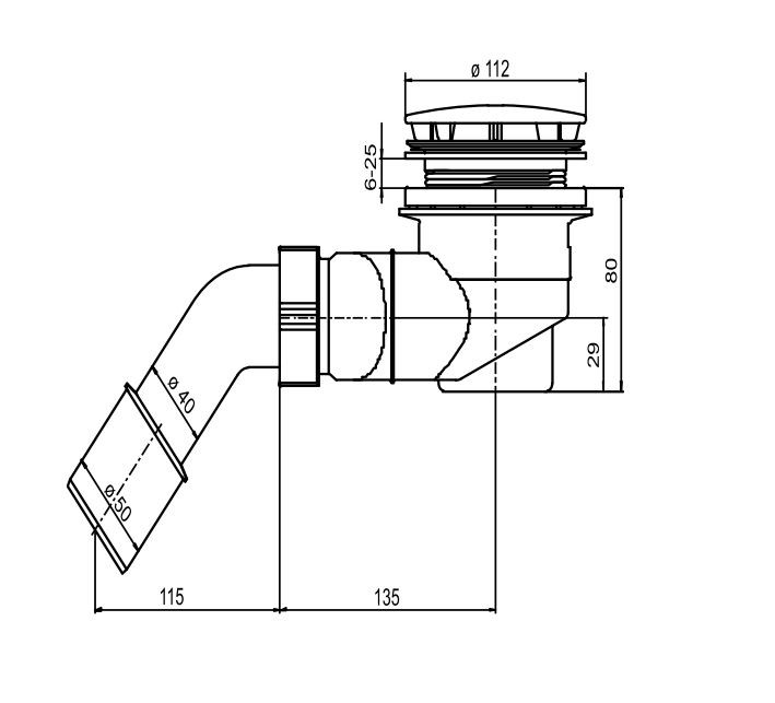 Set-Duschwanne Kaldewei Superplan 90 × 90 cm mit Füßen und Sanit-Ablauf in weiß