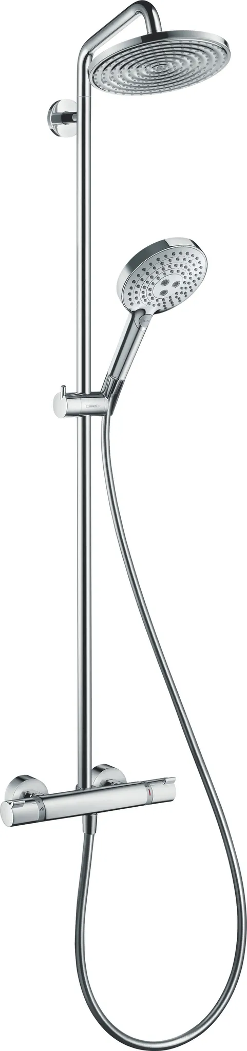 Showerpipe Raindance Select Wanne chr.Kopfbrause Raindance Air 1jet 240mm