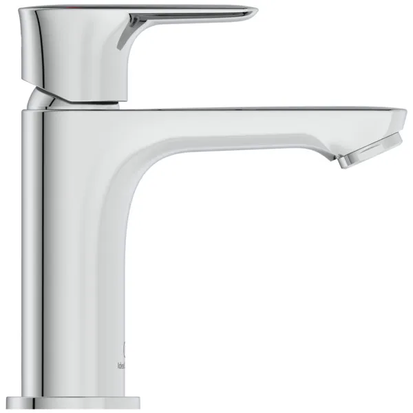 Waschtischarmatur Connect Air, Slim, 5l/min, ohne Ablaufgarnitur, Ausladung 107mm, Brushed Gold Waschtischarmatur Connect Air, Slim, 5l/min, ohne Ablaufgarnitur, Ausladung 107mm, Brushed Gold