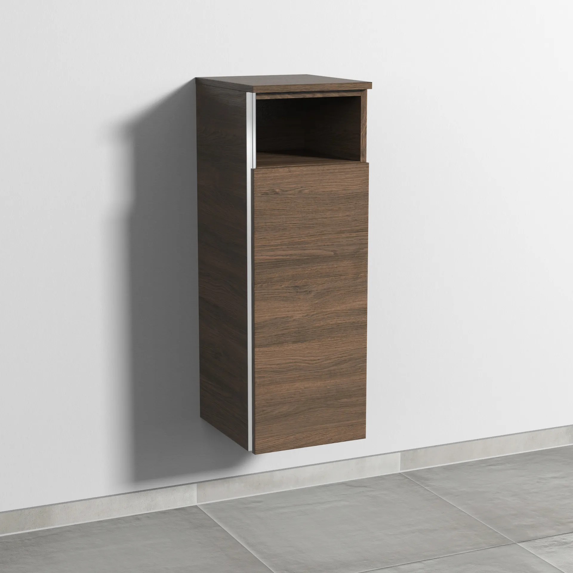 Sanipa Mittelschrank „3way“ 300 × 850 × 345 mm Anschlag rechts, in Eiche Arizona, Anschlag rechts