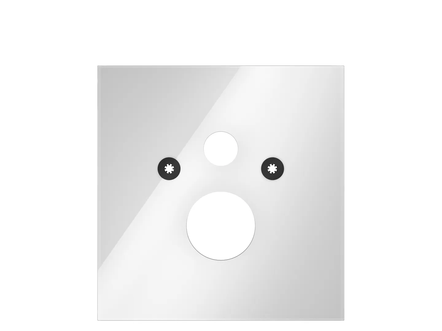 TECElux WC-Glasplatte Standard-WC Glas weiß TECElux WC-Glasplatte Standard-WC Glas weiß