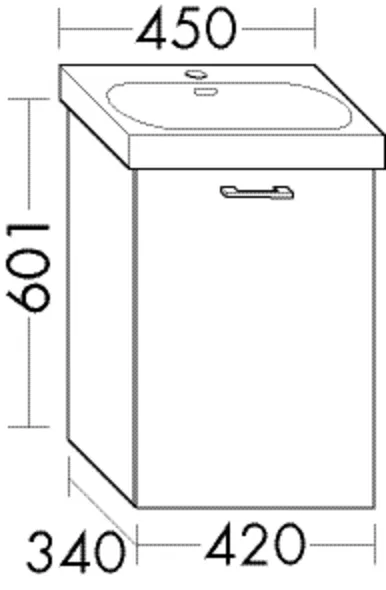 Waschtischunterschrank Sys30 PG1 Aqua von burgbad – 42 cm breit, 34 cm tief, 60,1 cm hoch, 1 Auszug, 26 cm Wanneneinbaumaß Waschtischunterschrank Sys30 PG1 Aqua von burgbad – 42 cm breit, 34 cm tief, 60,1 cm hoch, 1 Auszug, 26 cm Wanneneinbaumaß