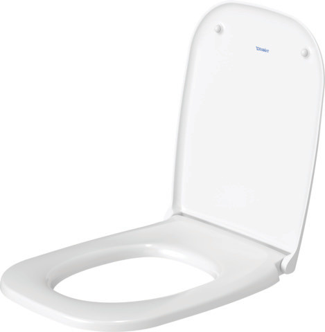 Set Wand-Tiefspül-WC Compact „D-Code“ 35 × 34 × 48 cm mit WC-Sitz „D-Code“ 35,9 × 44,2 × 5 cm mit SoftClosing Scharniere Kunststoff