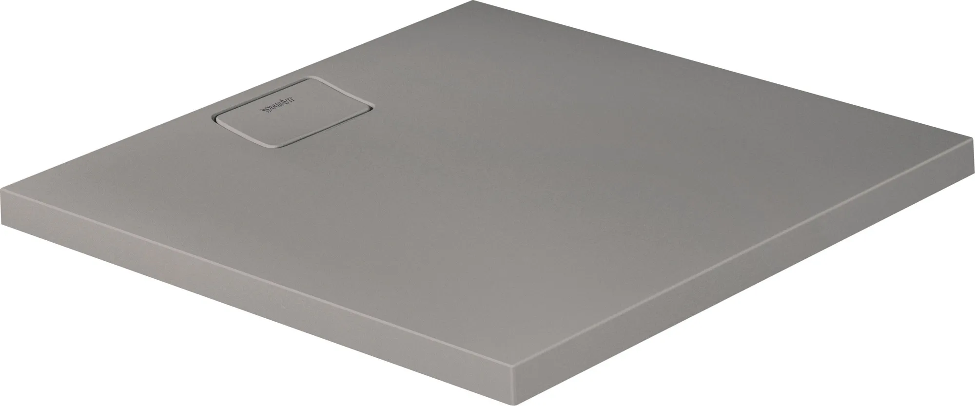 Duravit quadrat Duschwanne „Stonetto“ 90 × 90 cm in Beton Matt