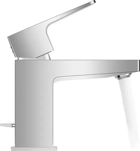 Einhand-Waschtischarmatur „Manhattan“ Ausladung 95 mm in Chrom