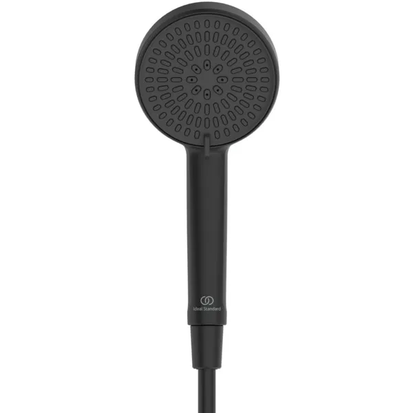 Gleitstangekombination „Idealrain“, Befestigung verdeckt in Silk Black Gleitstangekombination „Idealrain“, Befestigung verdeckt in Silk Black