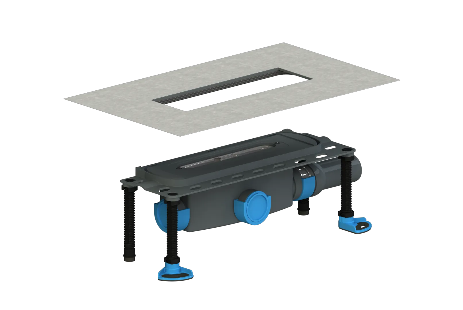 Ablaufgehäuse DallFlex 115, DN 50 Ablaufgehäuse DallFlex 115, DN 50