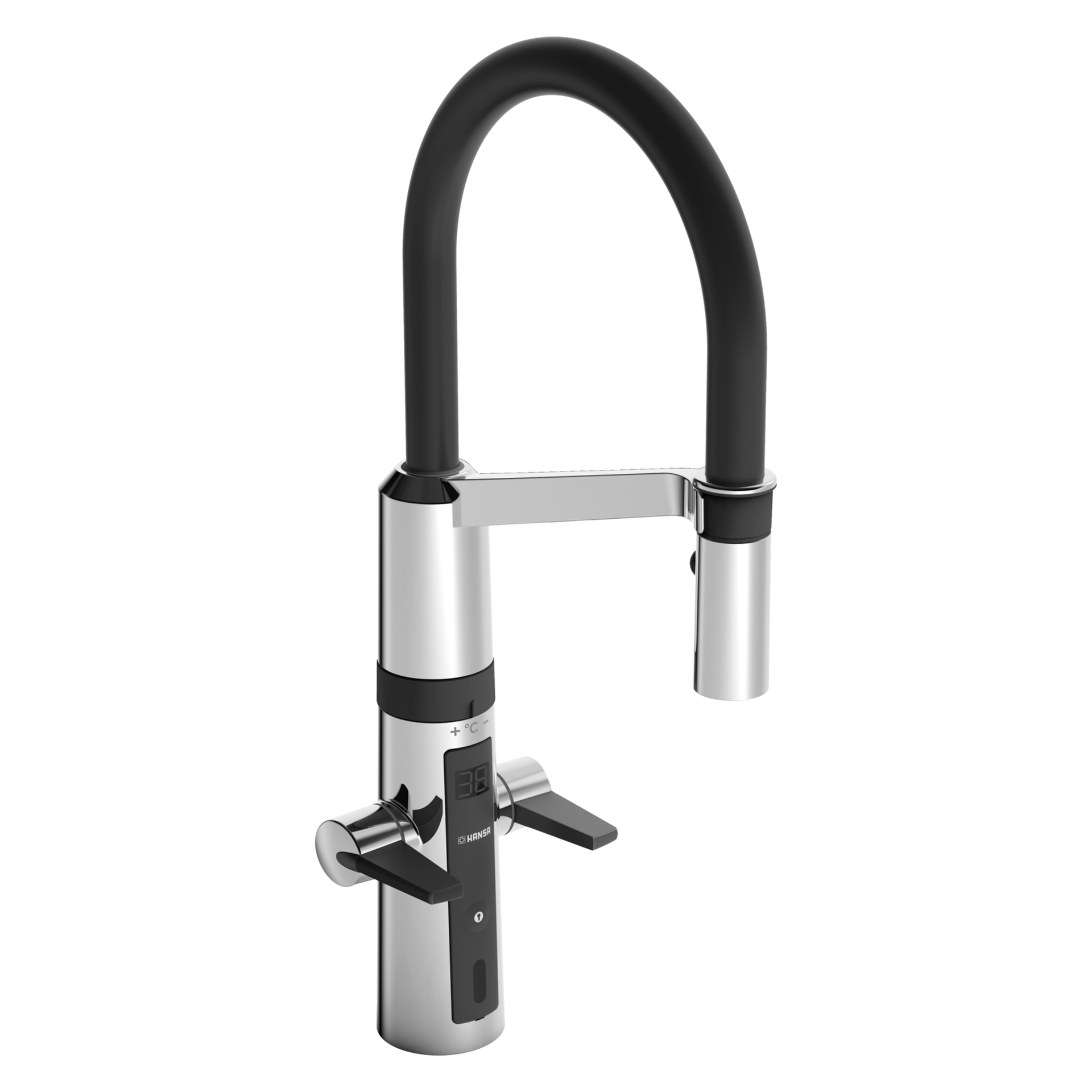 Hansa Küchenarmatur „Fit“ Ausladung 200 mm in chrom Hansa Küchenarmatur „Fit“ Ausladung 200 mm in chrom