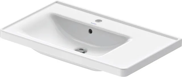 Wandwaschtisch „D-Neo“, mit Überlauf, Hahnlochposition mittig Wandwaschtisch „D-Neo“, mit Überlauf, Hahnlochposition mittig
