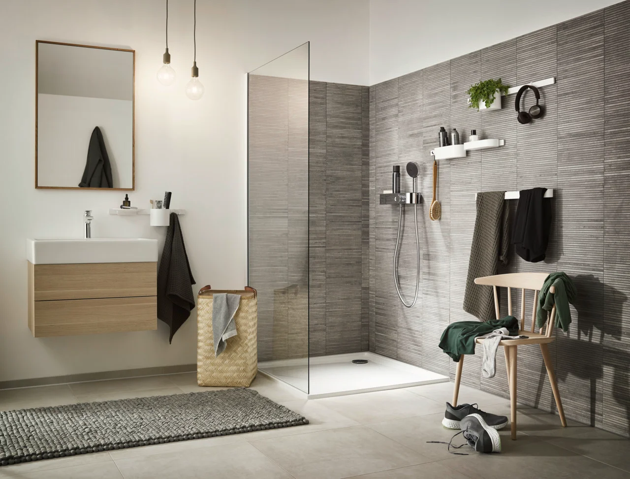 Hansgrohe ShowerTablet Select Brausethermostat 400 Aufputz, Chrom, DN15, max. Durchfluss 16,3 l/min, min./max. Betriebsdruck 1–10 bar