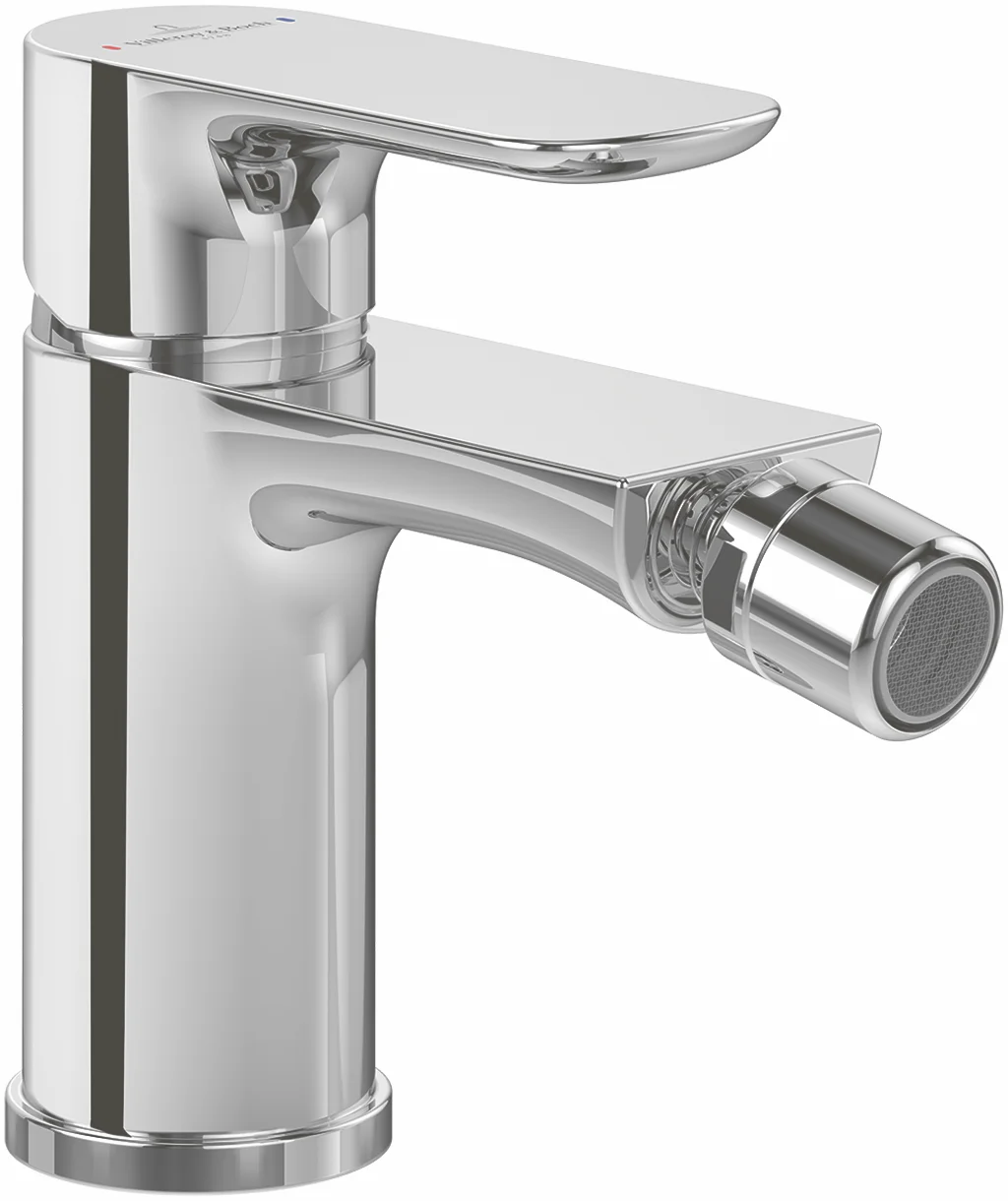 Villeroy & Boch O.novo Einhebel-Bidetarmatur TVB104201110, 43x130x144mm, Chrom Villeroy & Boch O.novo Einhebel-Bidetarmatur TVB104201110, 43x130x144mm, Chrom