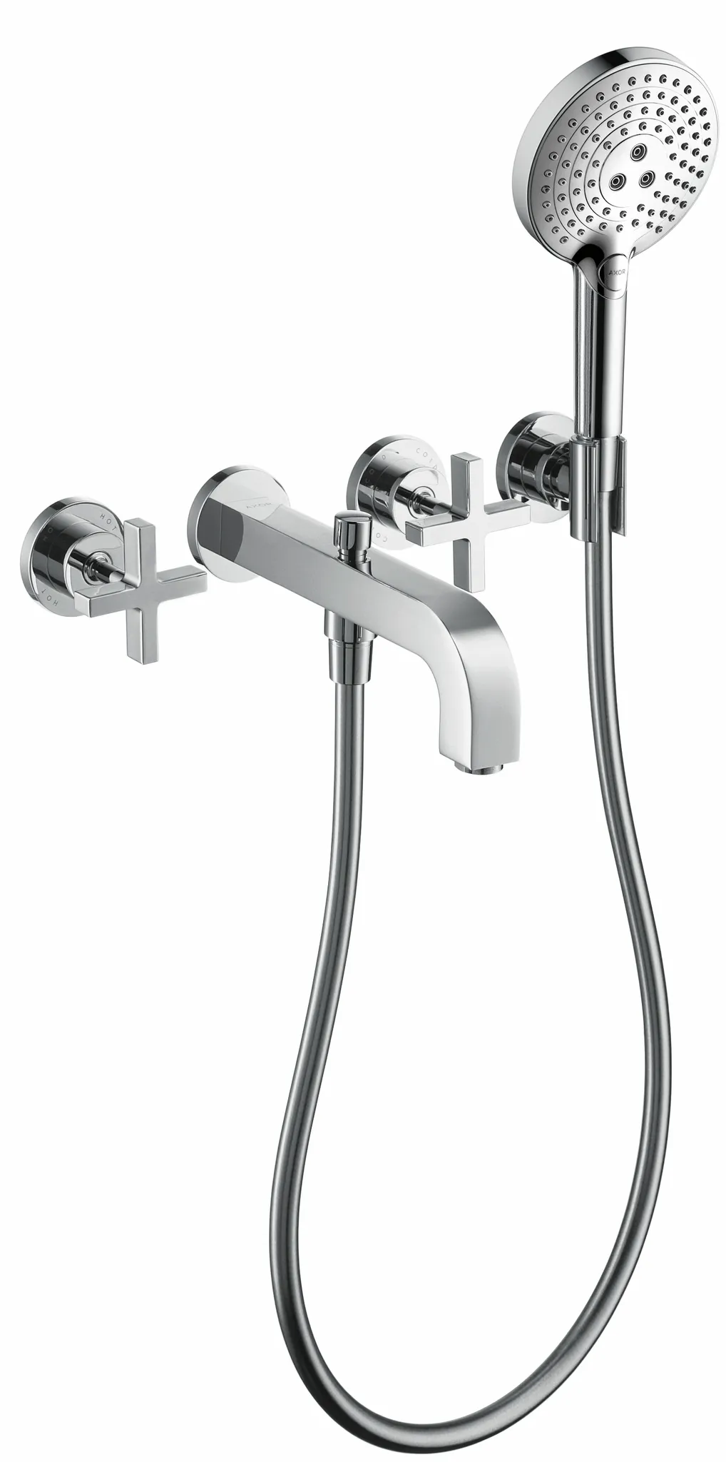 Hansgrohe AXOR Citterio 3-Loch Wannenarmatur Unterputz Chrom Hansgrohe AXOR Citterio 3-Loch Wannenarmatur Unterputz Chrom